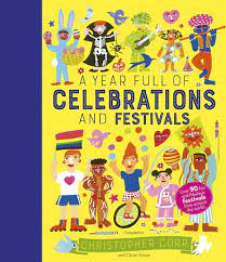 Cover of the book "A Year of Celebrations" by Claire Grace and Christopher Corr