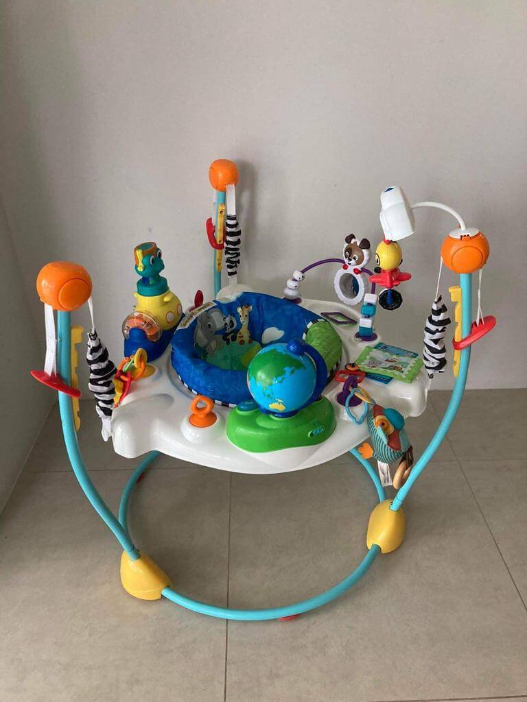 An exersaucer