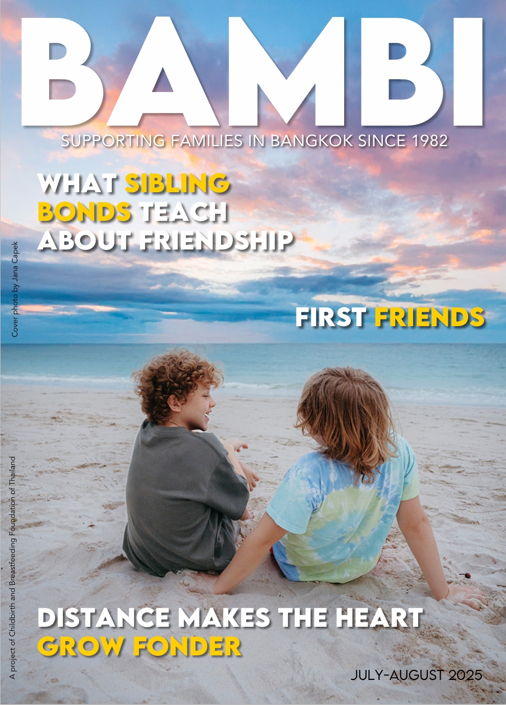 Cover of BAMBI Magazine July-August 2025