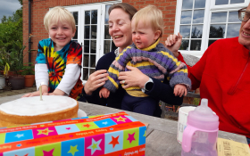 A birthday celebration